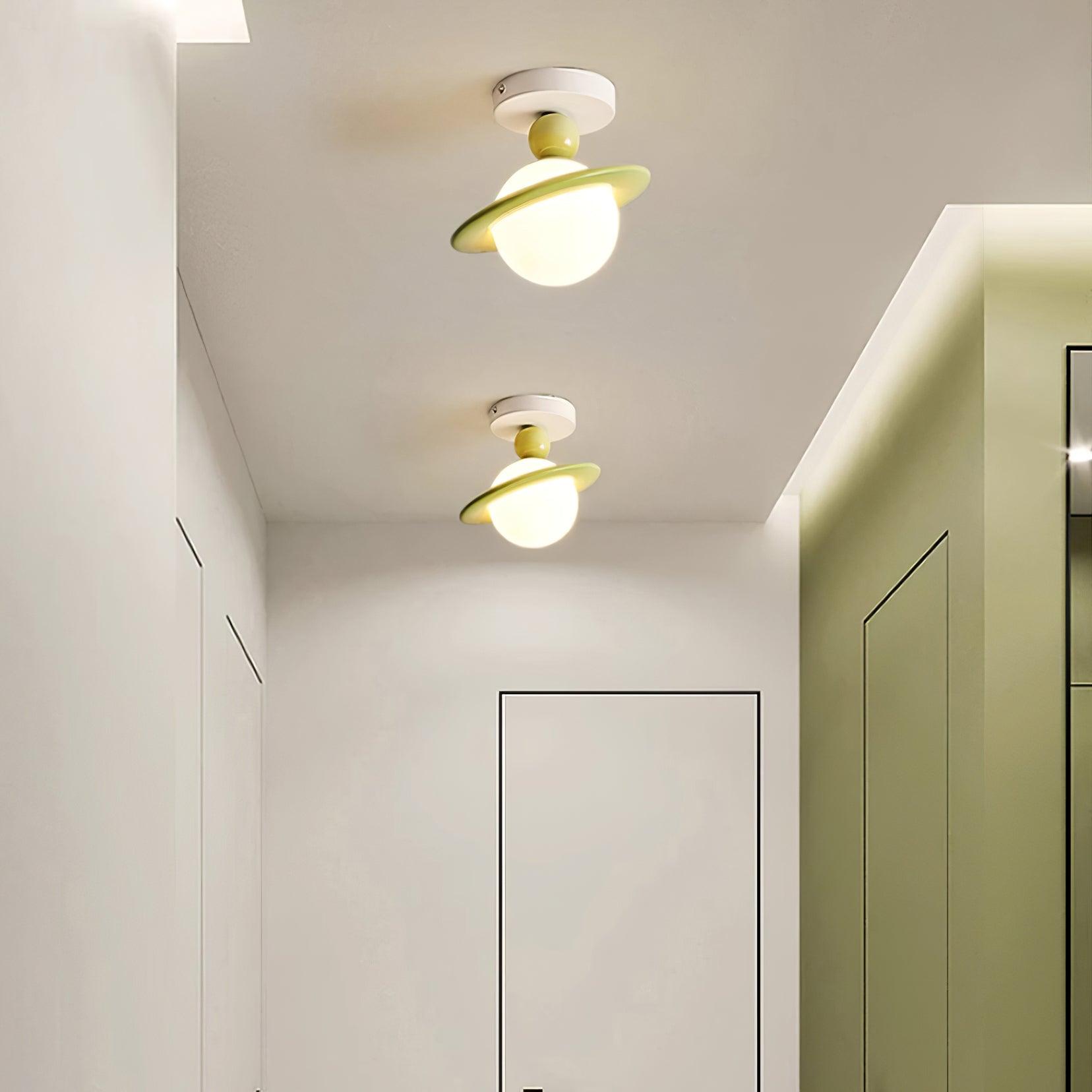 Pivoro Red and White Ceiling Light - Neutralighting