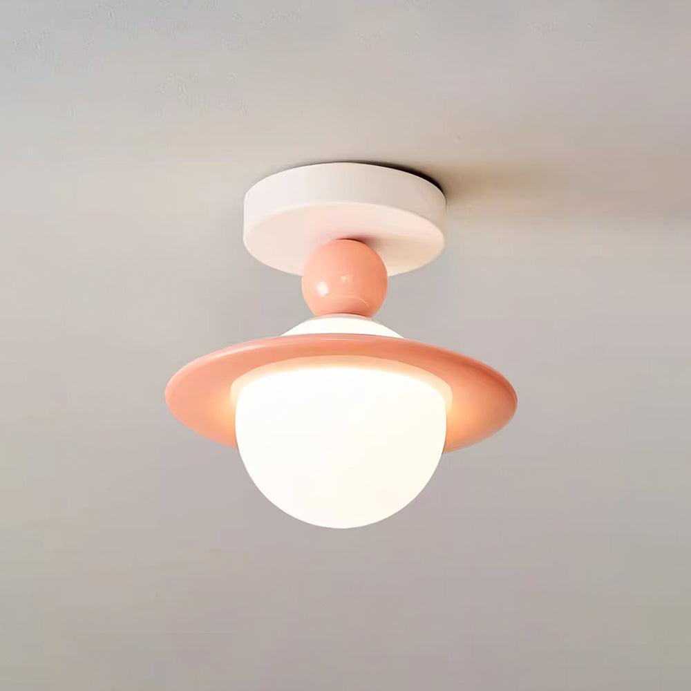 Pivoro Red and White Ceiling Light - Neutralighting