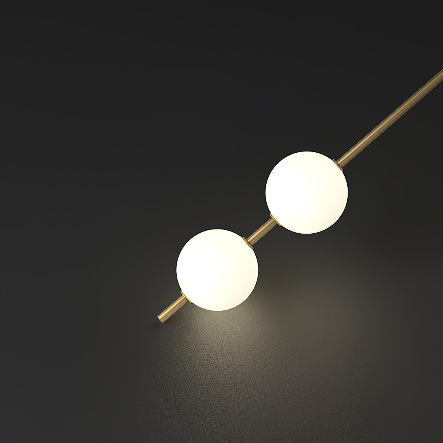 Valentina Vertical Balls Wall Lamp - Neutralighting