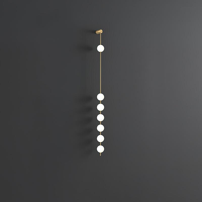 Valentina Vertical Balls Wall Lamp - Neutralighting