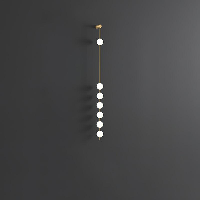 Valentina Vertical Balls Wall Lamp - Neutralighting