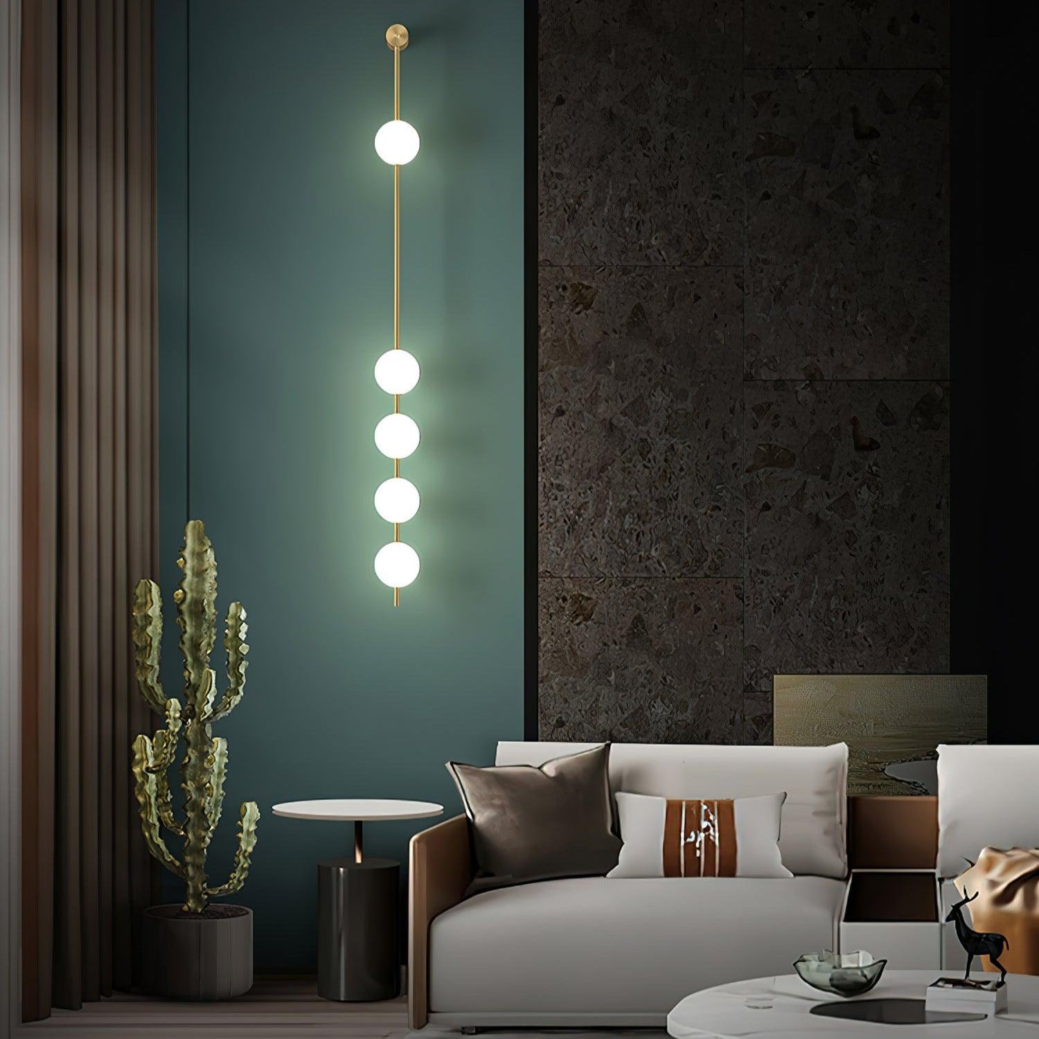 Valentina Vertical Balls Wall Lamp - Neutralighting