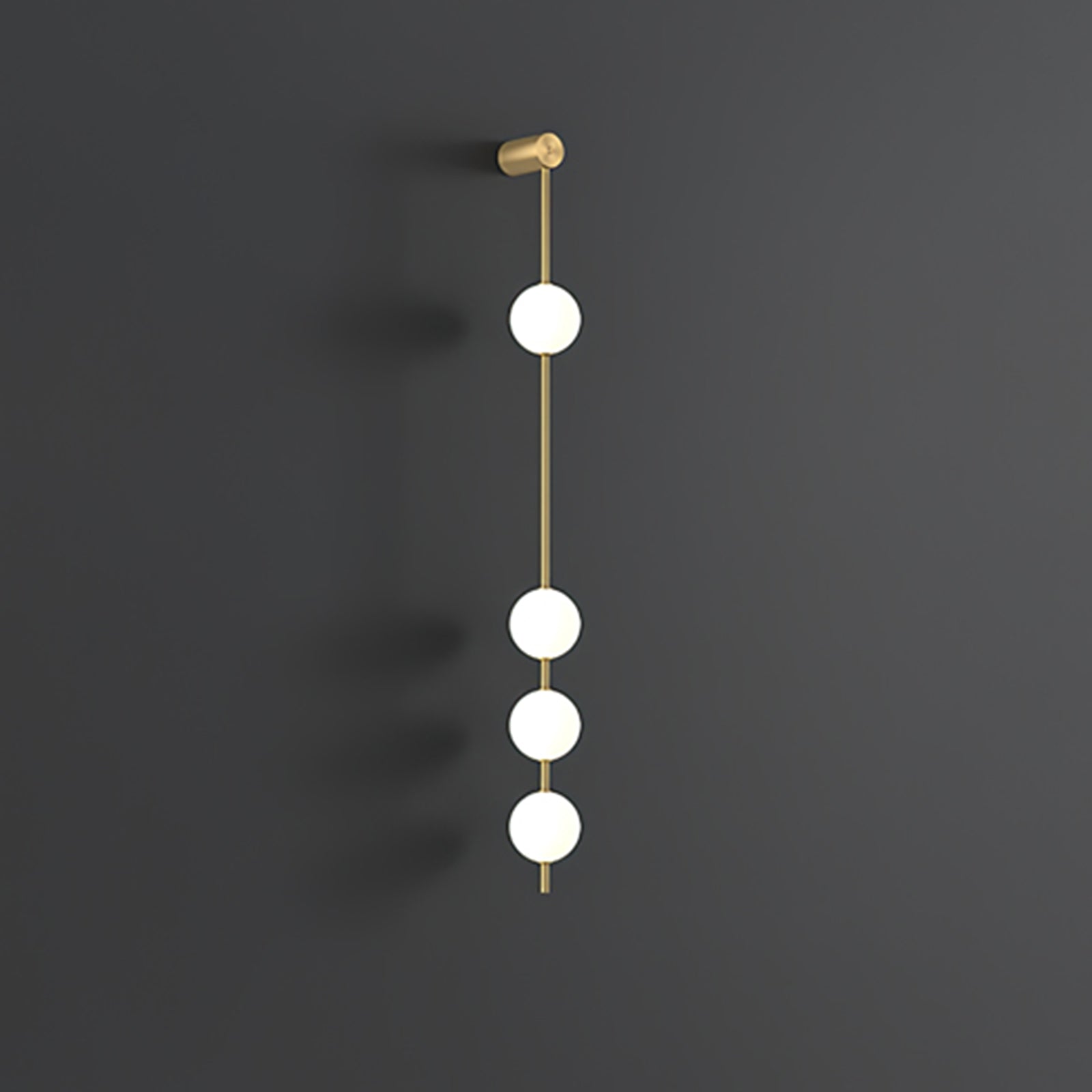 Valentina Vertical Balls Wall Lamp - Neutralighting