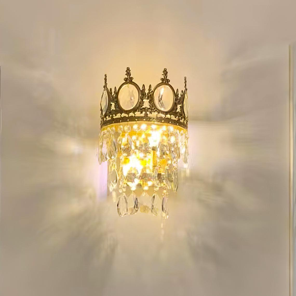 Ulliryra Vintage Crystal Wall Light - Neutralighting