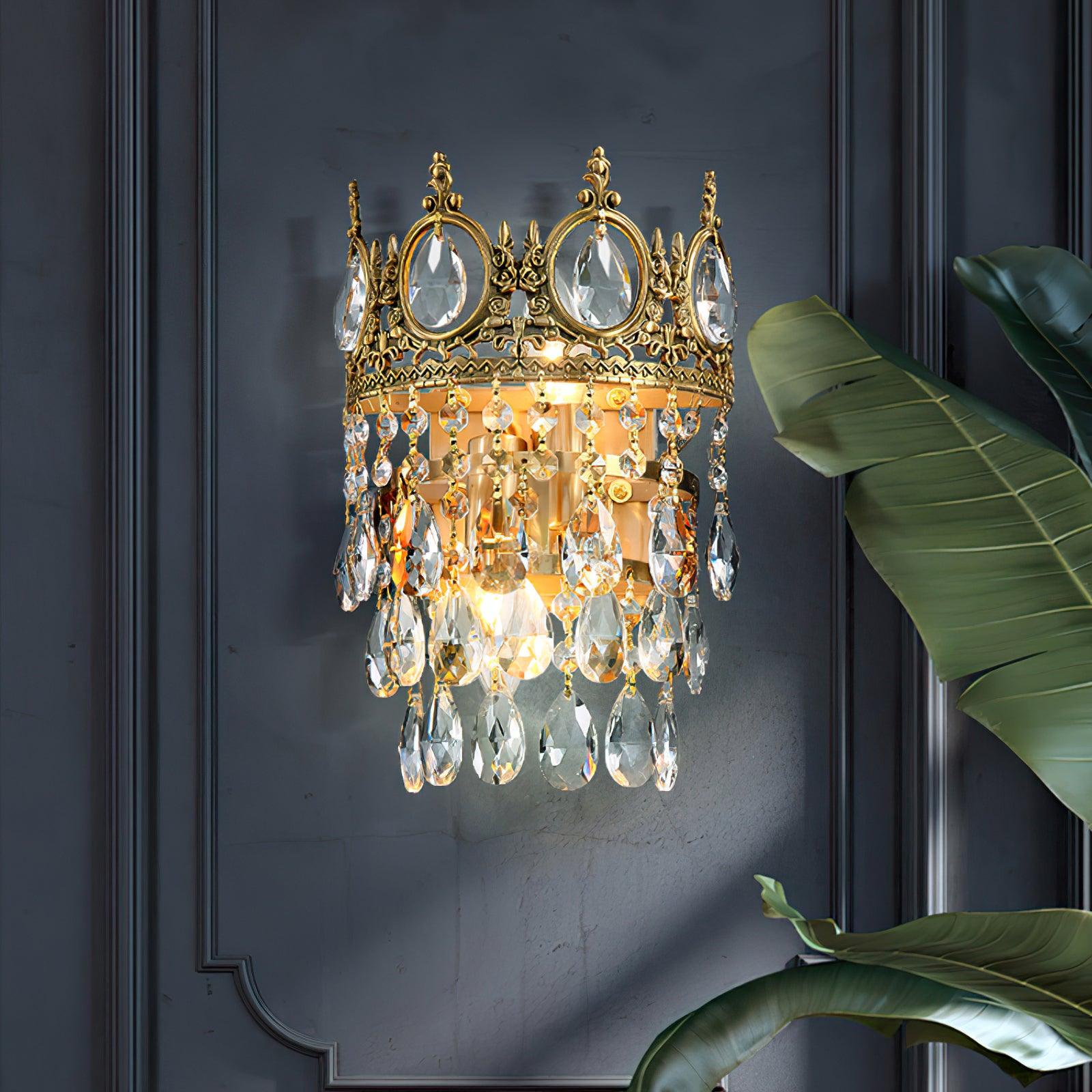 Ulliryra Vintage Crystal Wall Light - Neutralighting