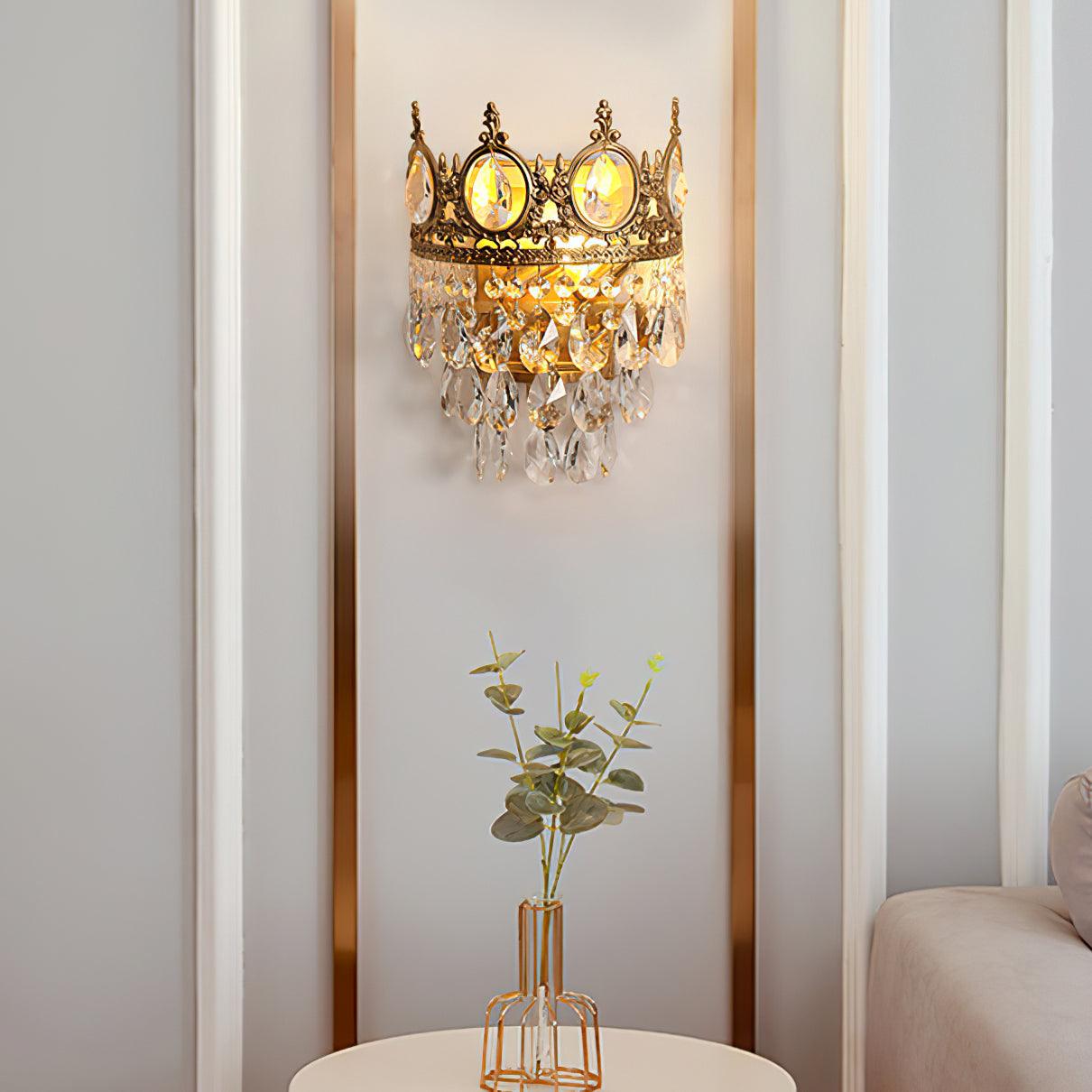 Ulliryra Vintage Crystal Wall Light - Neutralighting