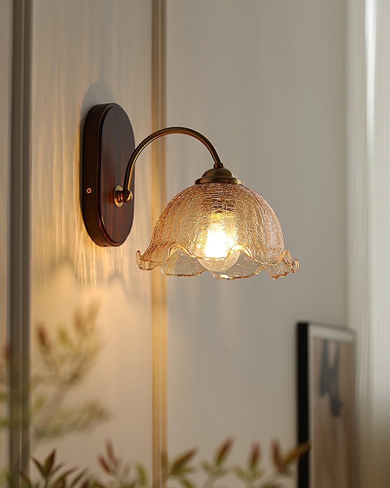 Esola White Glass Wall Lamp - Neutralighting