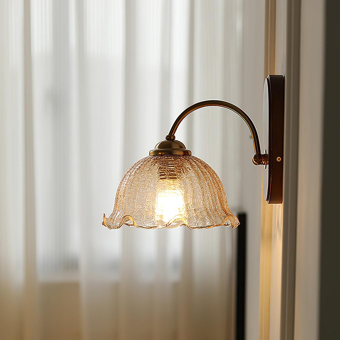 Esola White Glass Wall Lamp - Neutralighting