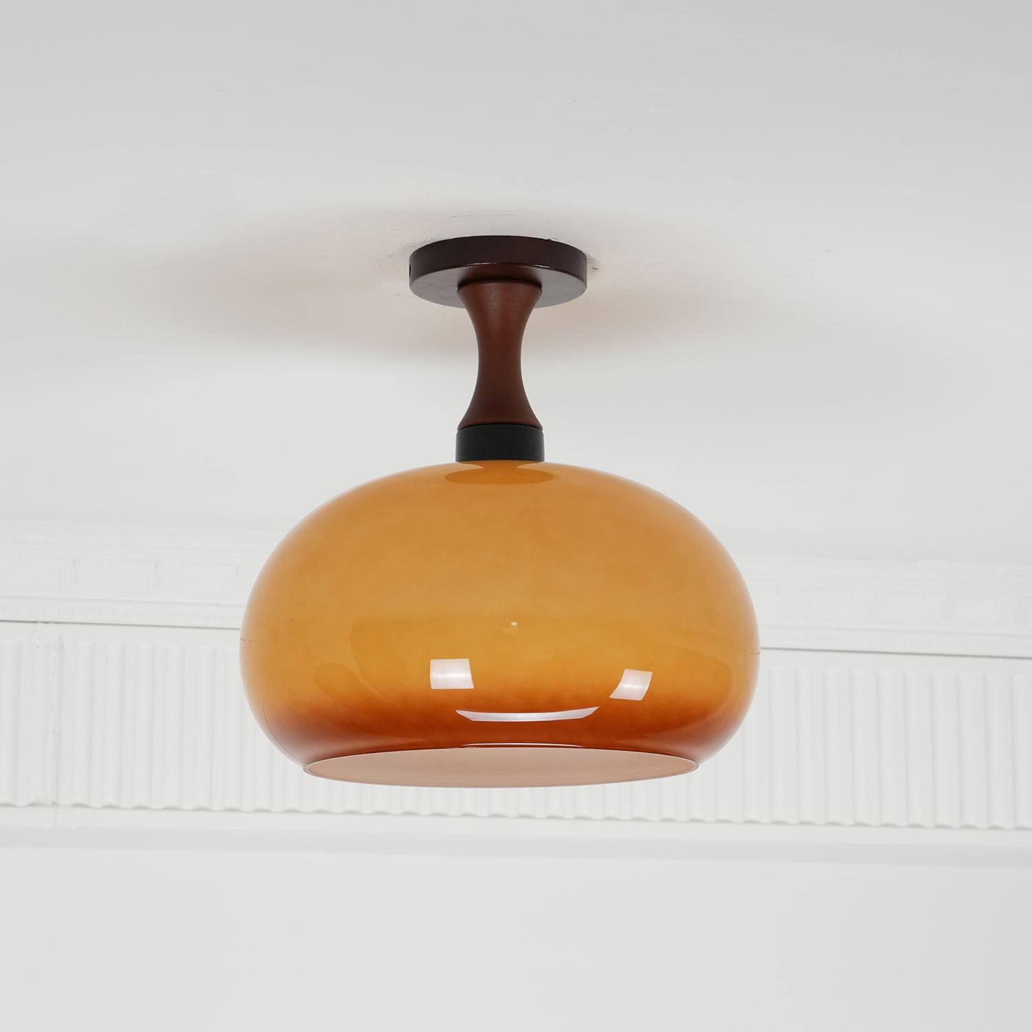 Liora Amber Glass Ceiling Light - Neutralighting