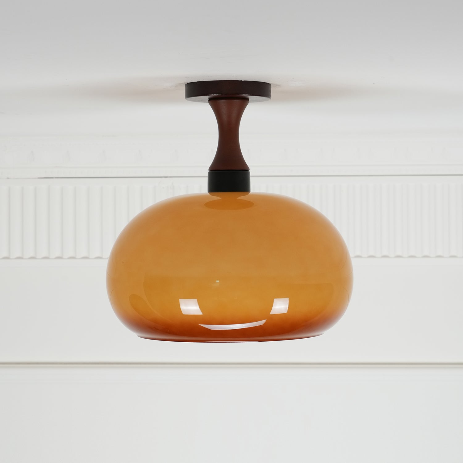 Liora Amber Glass Ceiling Light - Neutralighting