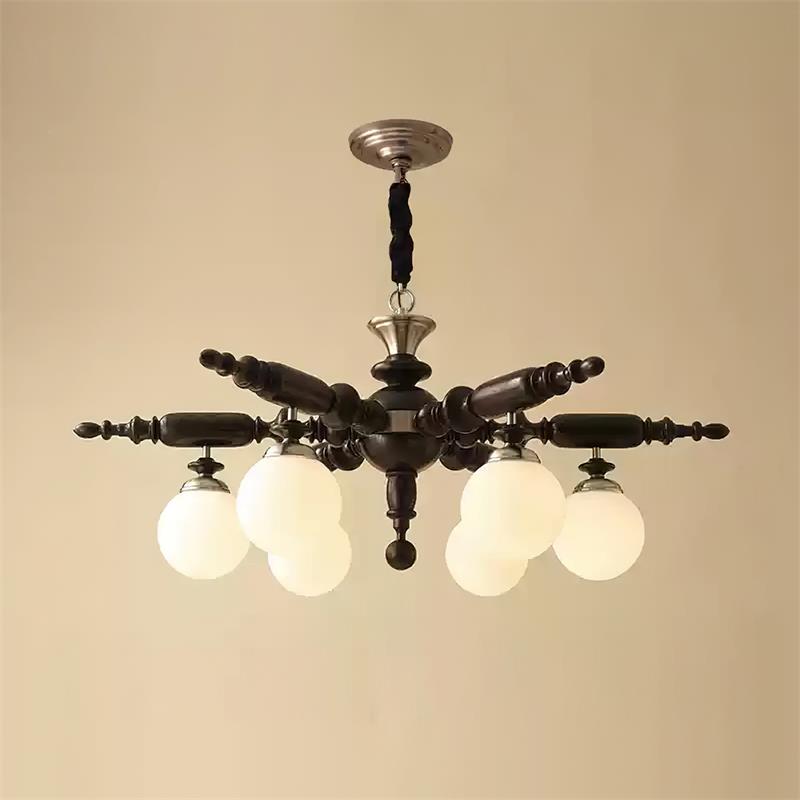Juvian Wooden Chandelier - Neutralighting