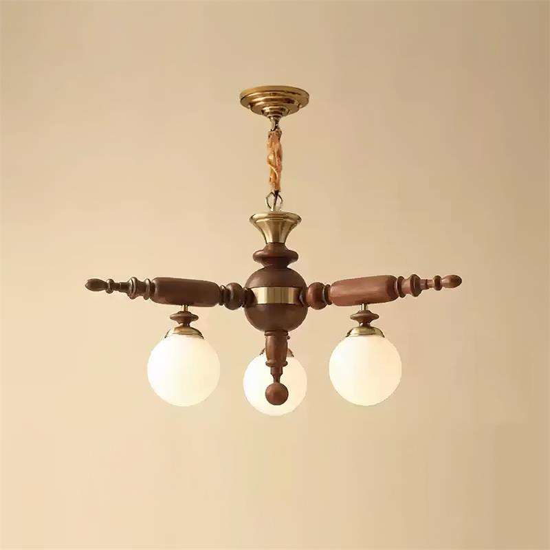 Juvian Wooden Chandelier - Neutralighting