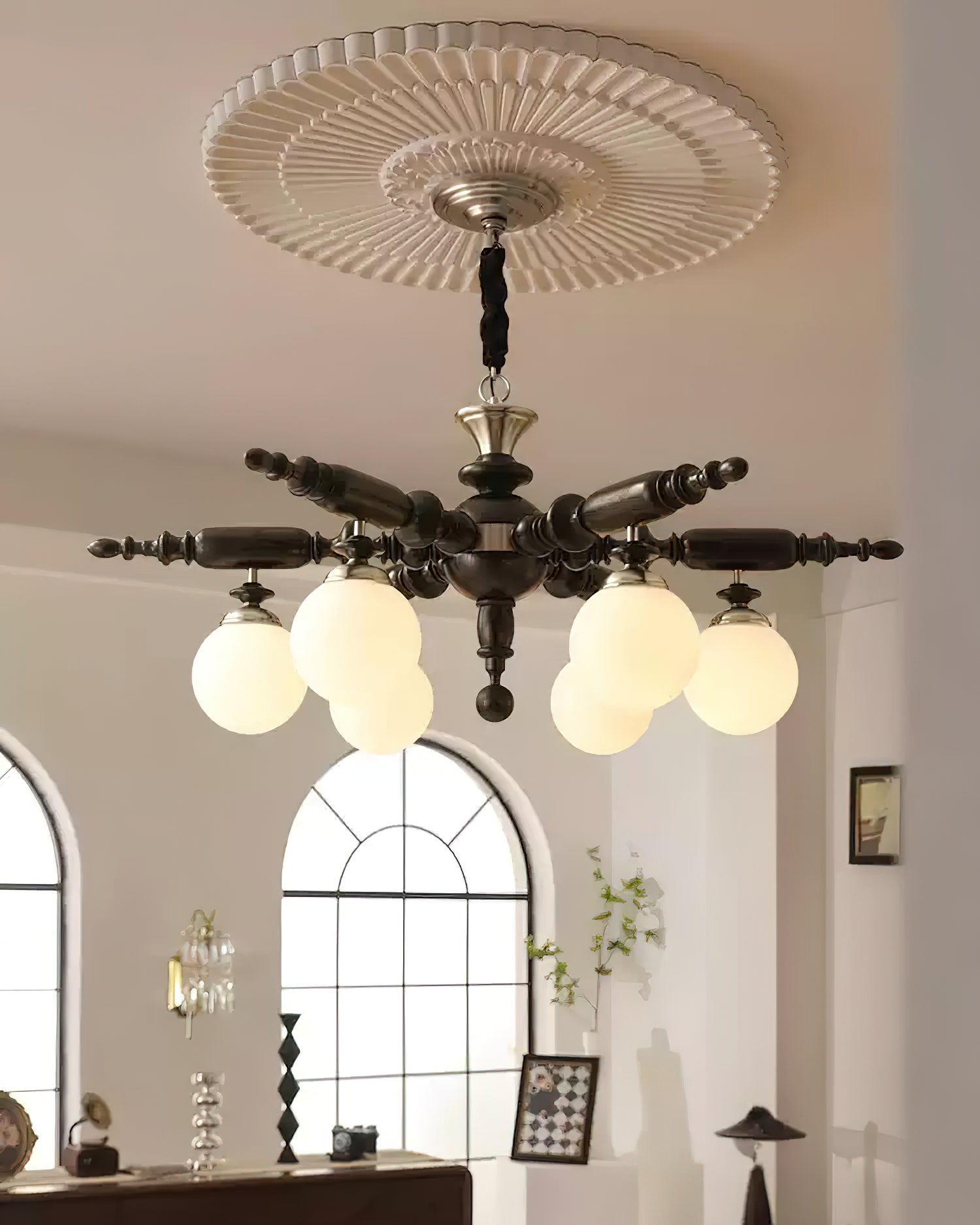 Juvian Wooden Chandelier - Neutralighting