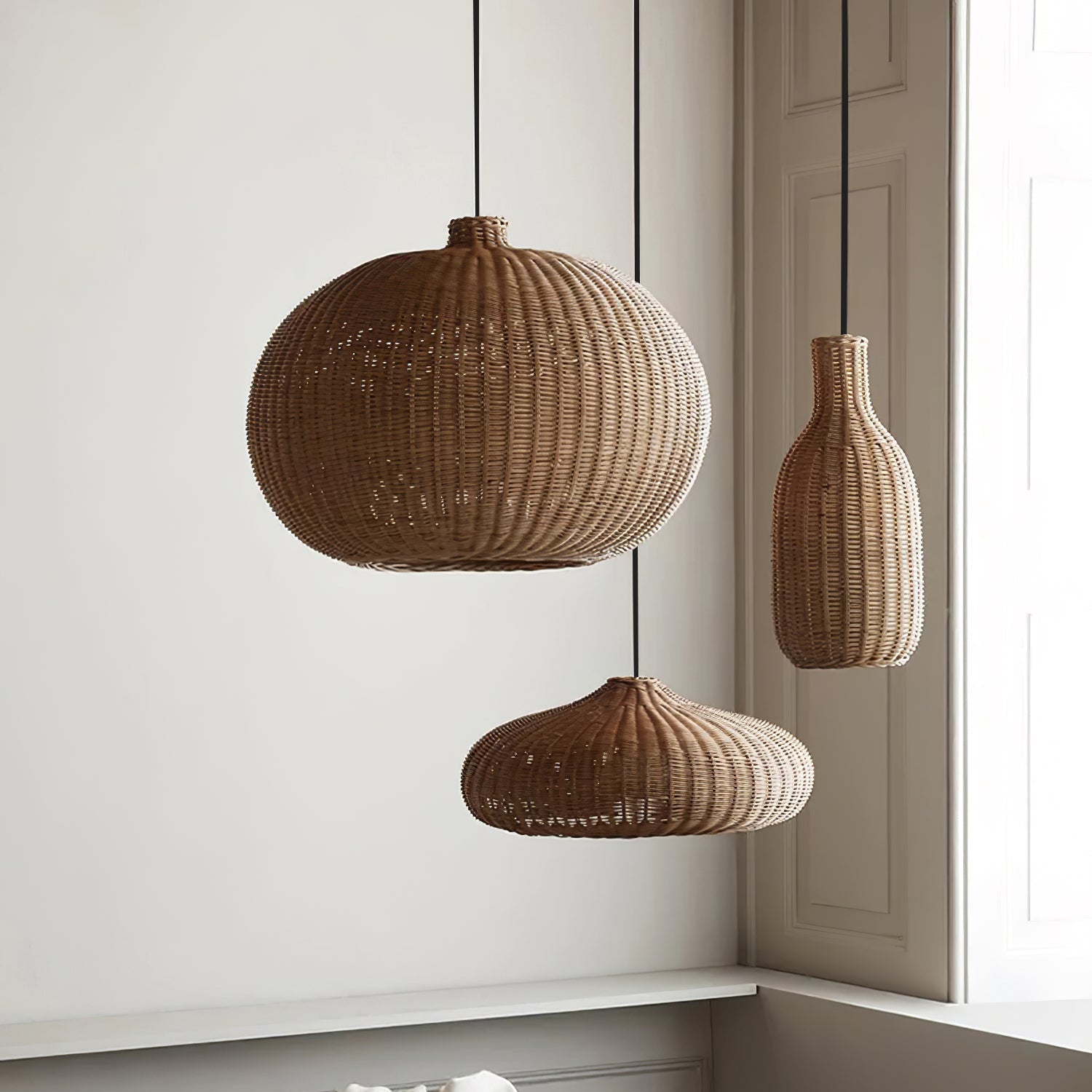 Savana Rattan Pendant Light - Neutralighting