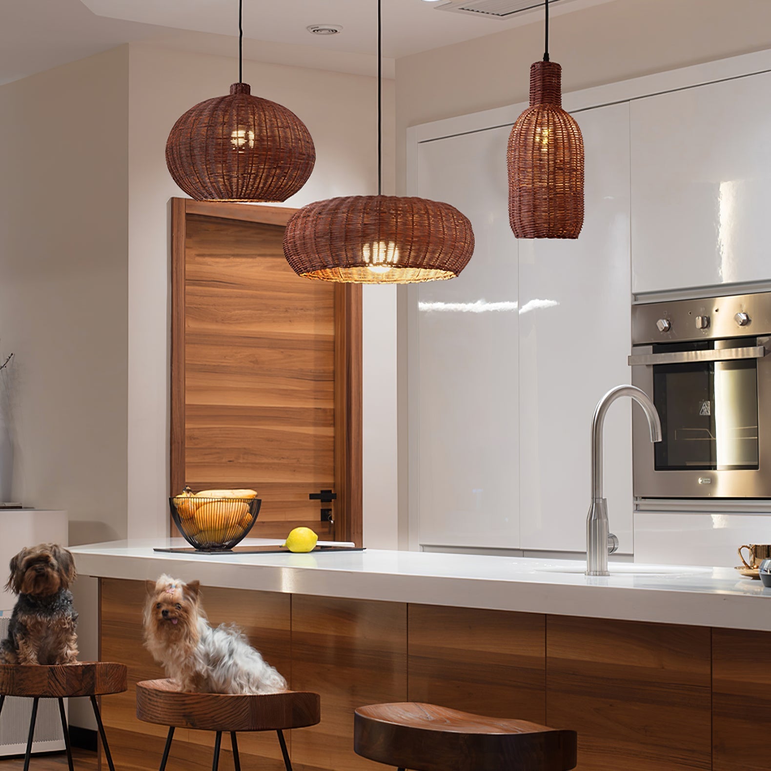 Savana Rattan Pendant Light - Neutralighting