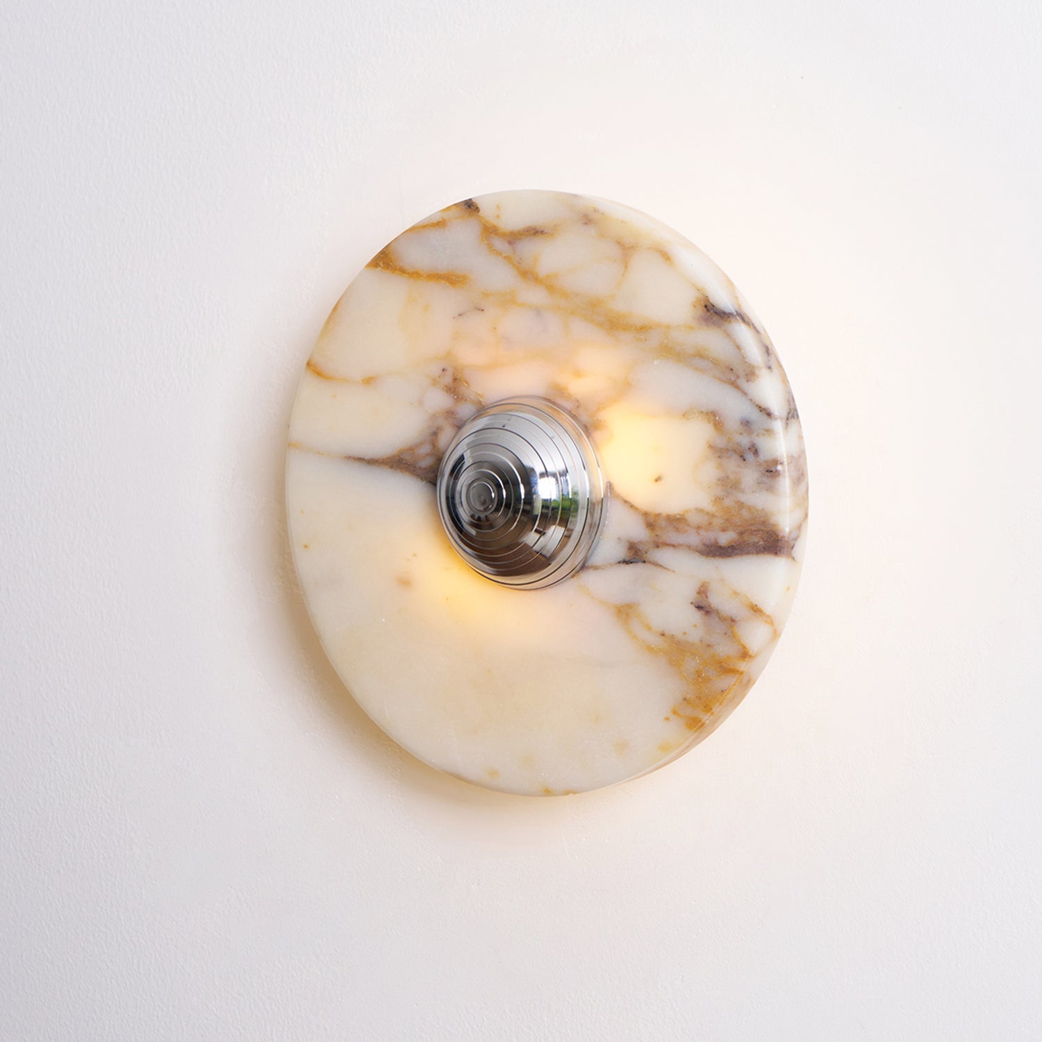 Wall Lamp Marble Disc LED Modern Light Fixture Multiple Colors - Neutralighting