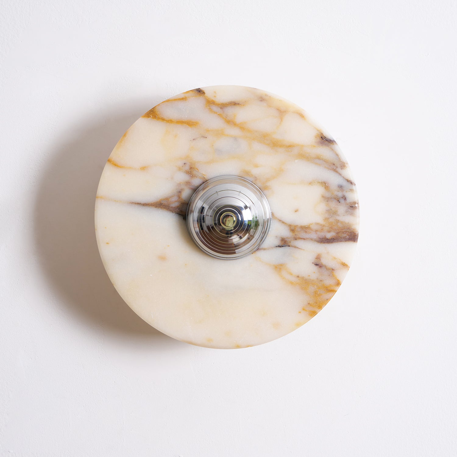 Wall Lamp Marble Disc LED Modern Light Fixture Multiple Colors - Neutralighting