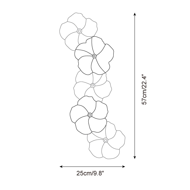 Givelle Floral Wall Lamp - Neutralighting
