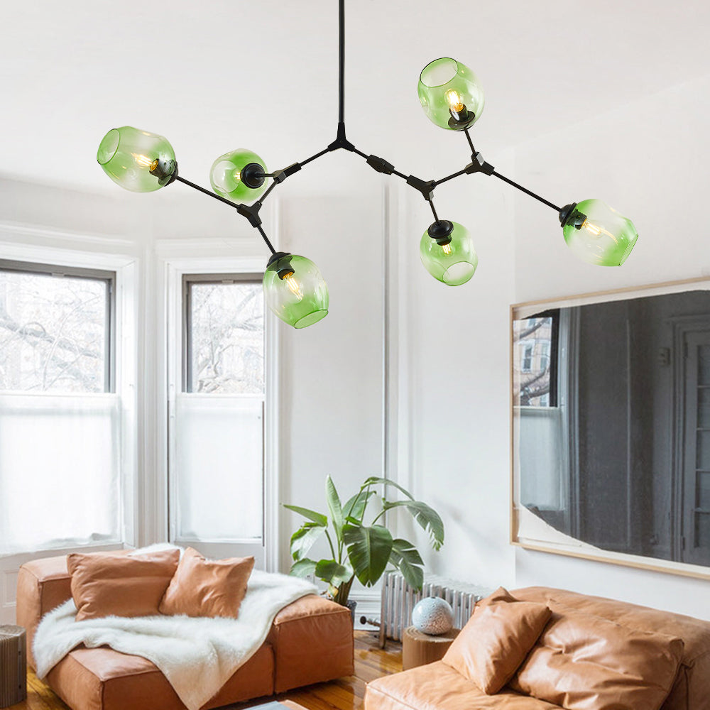 Kirae Nordic Modern Glass Pendant Light Clear Bubble - Neutralighting