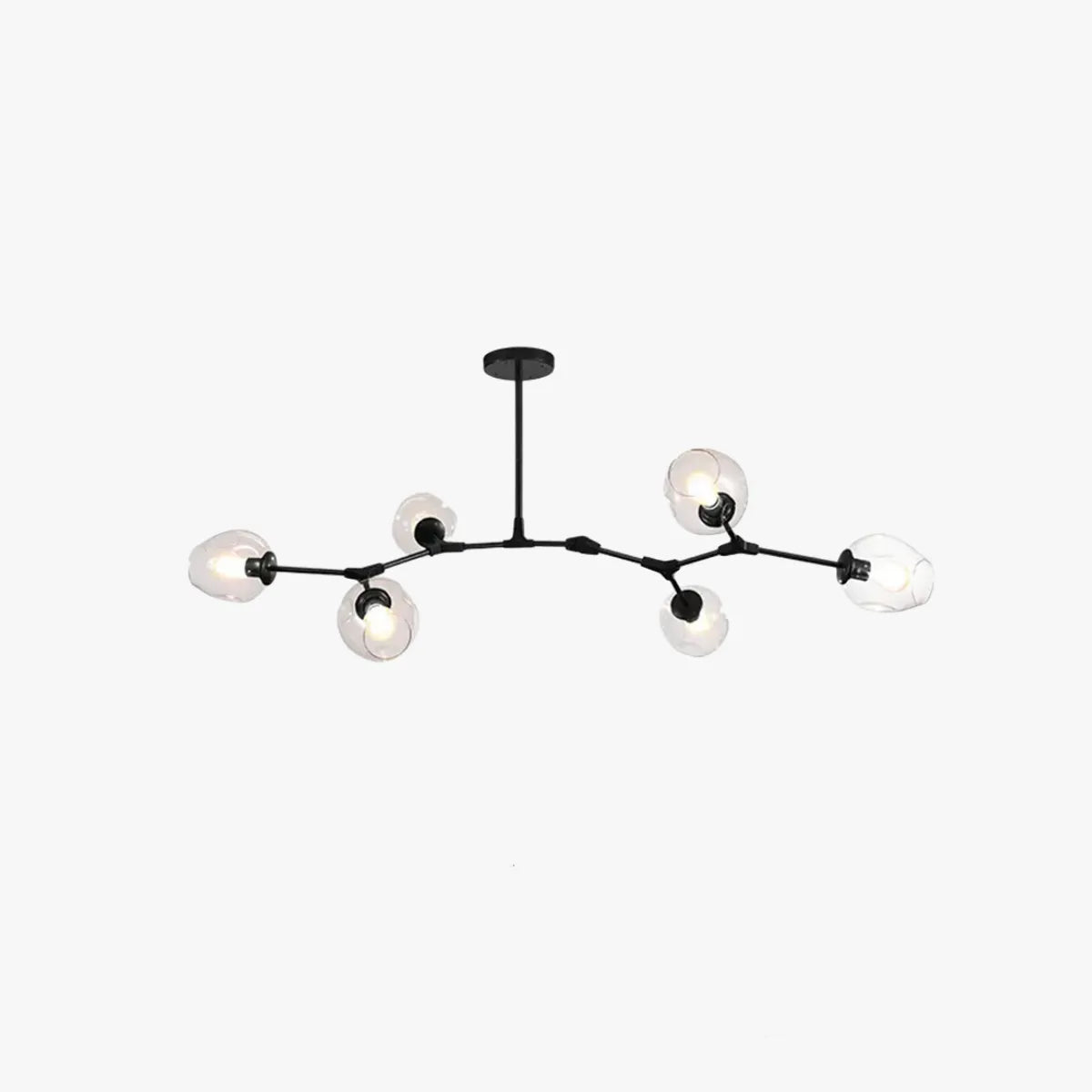 Kirae Nordic Modern Glass Pendant Light Clear Bubble - Neutralighting