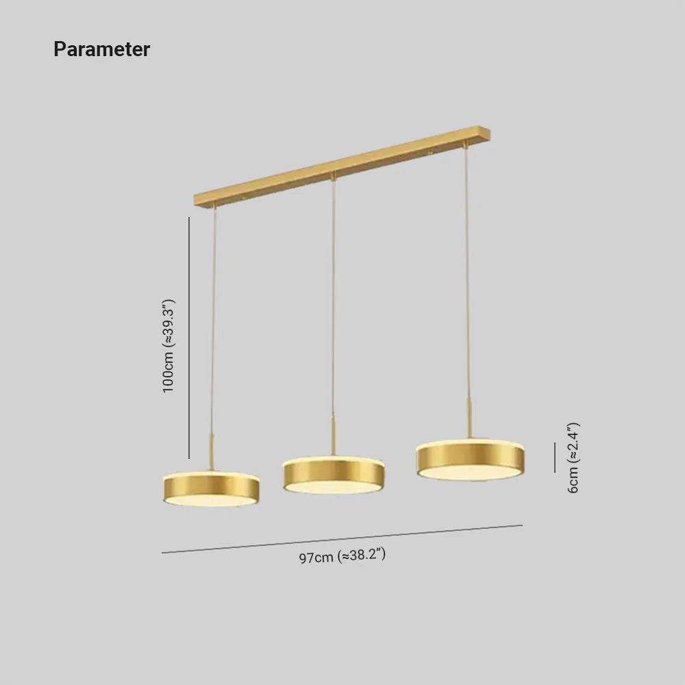 Arisha Nordic Pendant Light Cluster Black/Gold