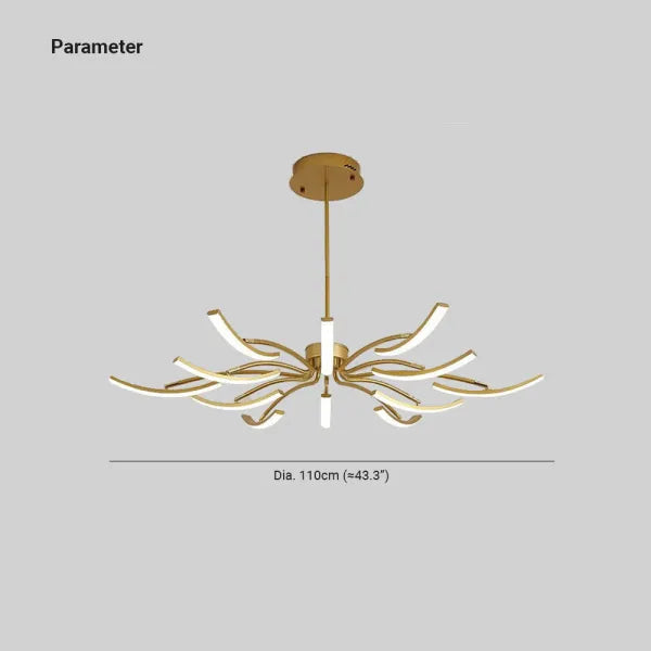 Arisha Modern Personality Pendant Chandelier for Living Room - Neutralighting