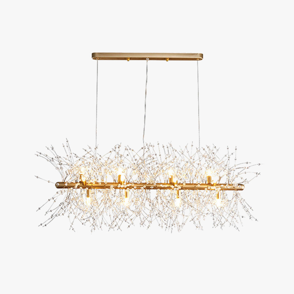 Arisha Creative Art Chandelier Crystal Pendant Light for Dining Room - Neutralighting