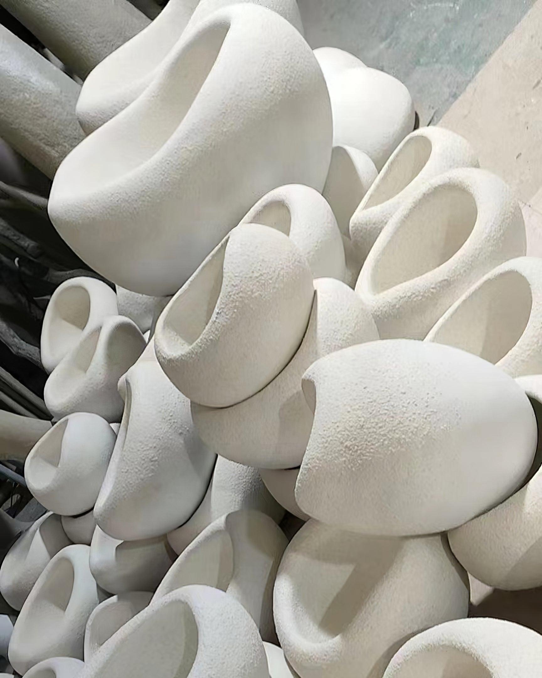 Chandelier Wabi-Sabi Pebble Cluster Organic Form Minimalist Artistic - Neutralighting