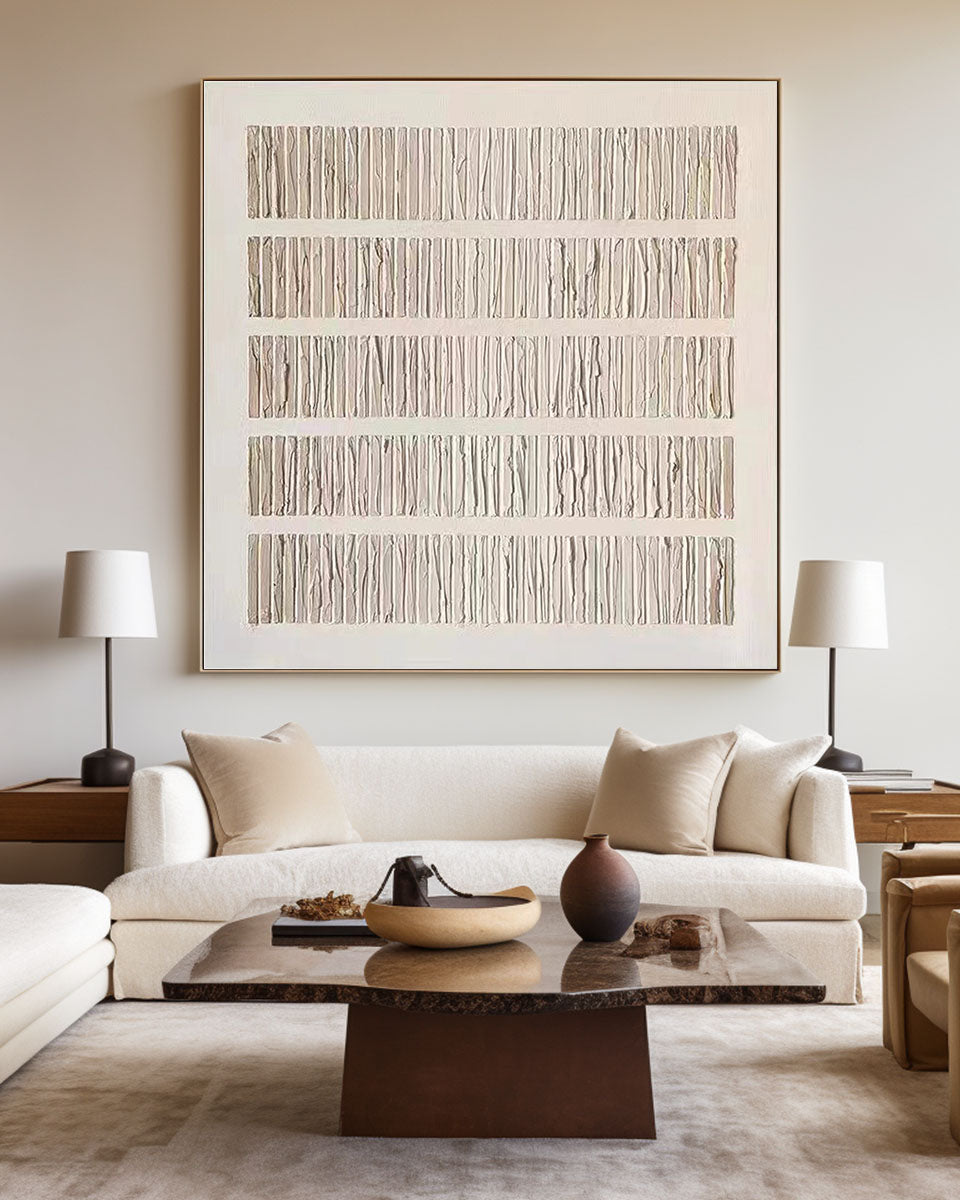 Wabi-sabi Minimalist Painting ABAS87 - Neutralighting