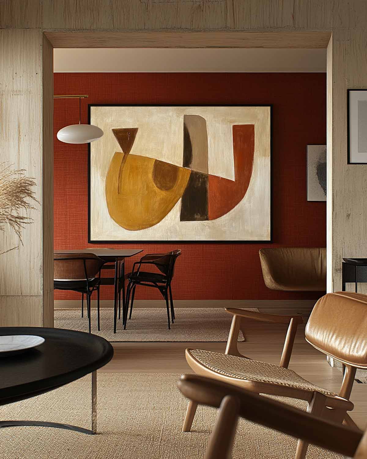 Modern Abstract Painting ABAH179 - Neutralighting