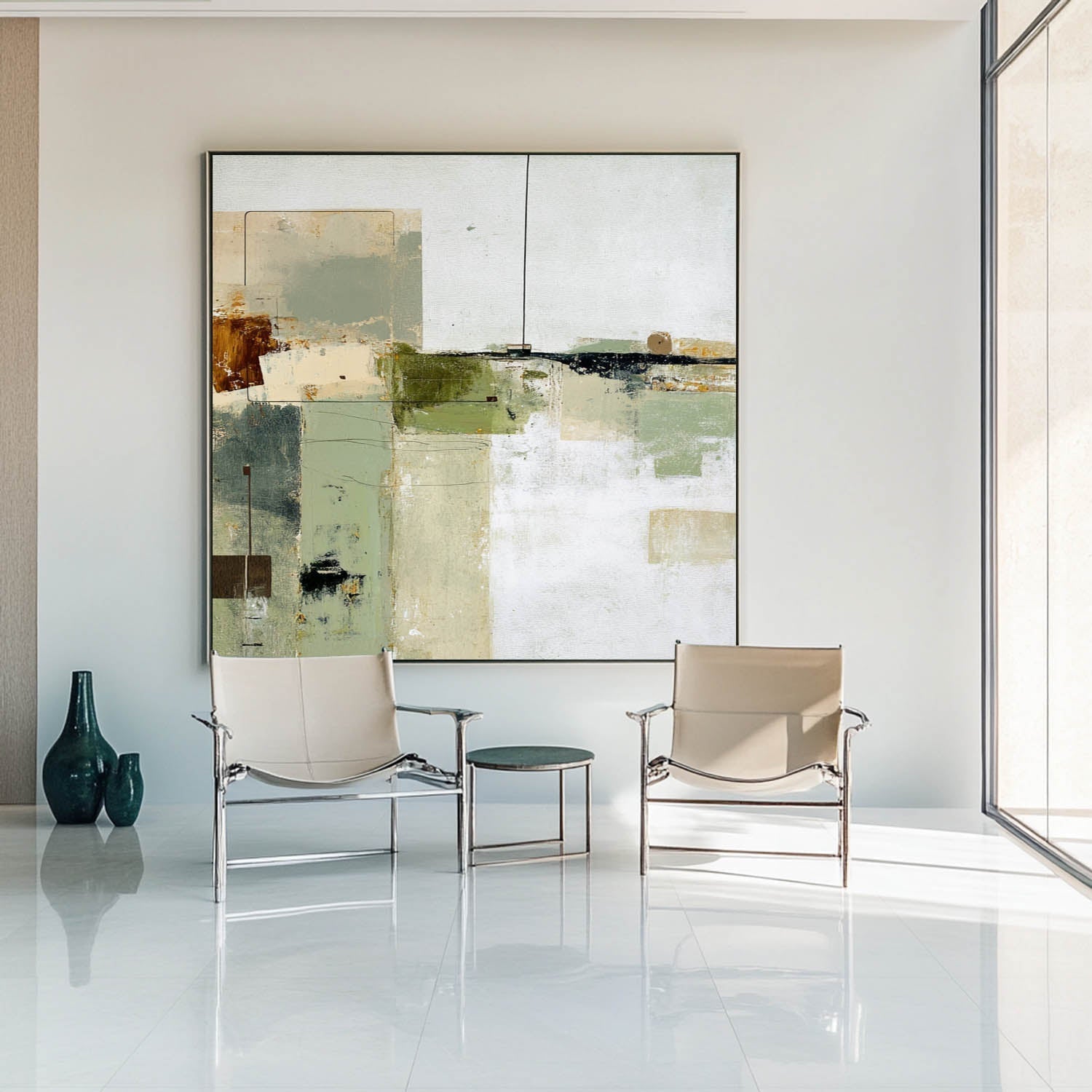 Modern Abstract Painting ABAS284 - Neutralighting
