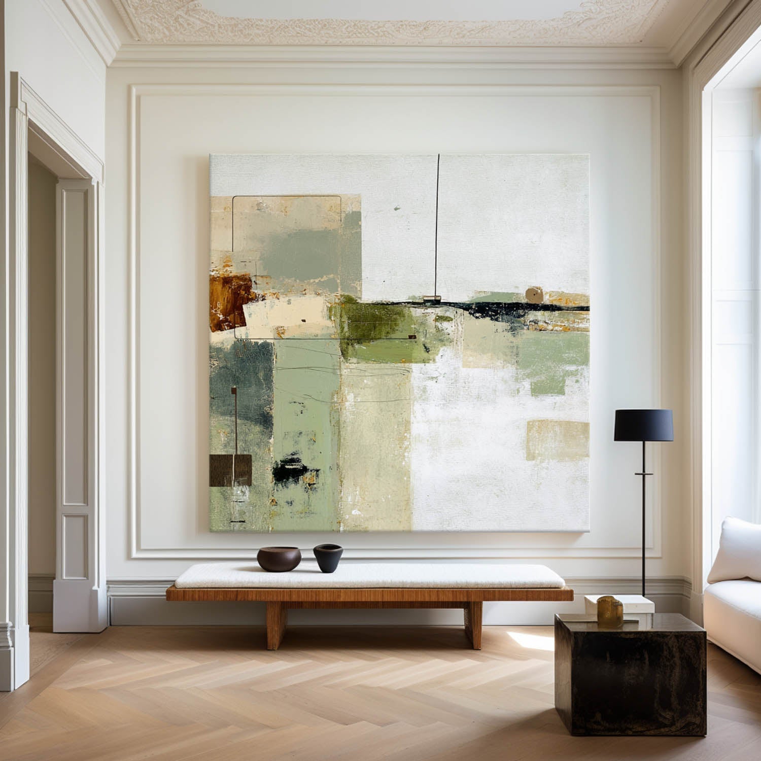 Modern Abstract Painting ABAS284 - Neutralighting