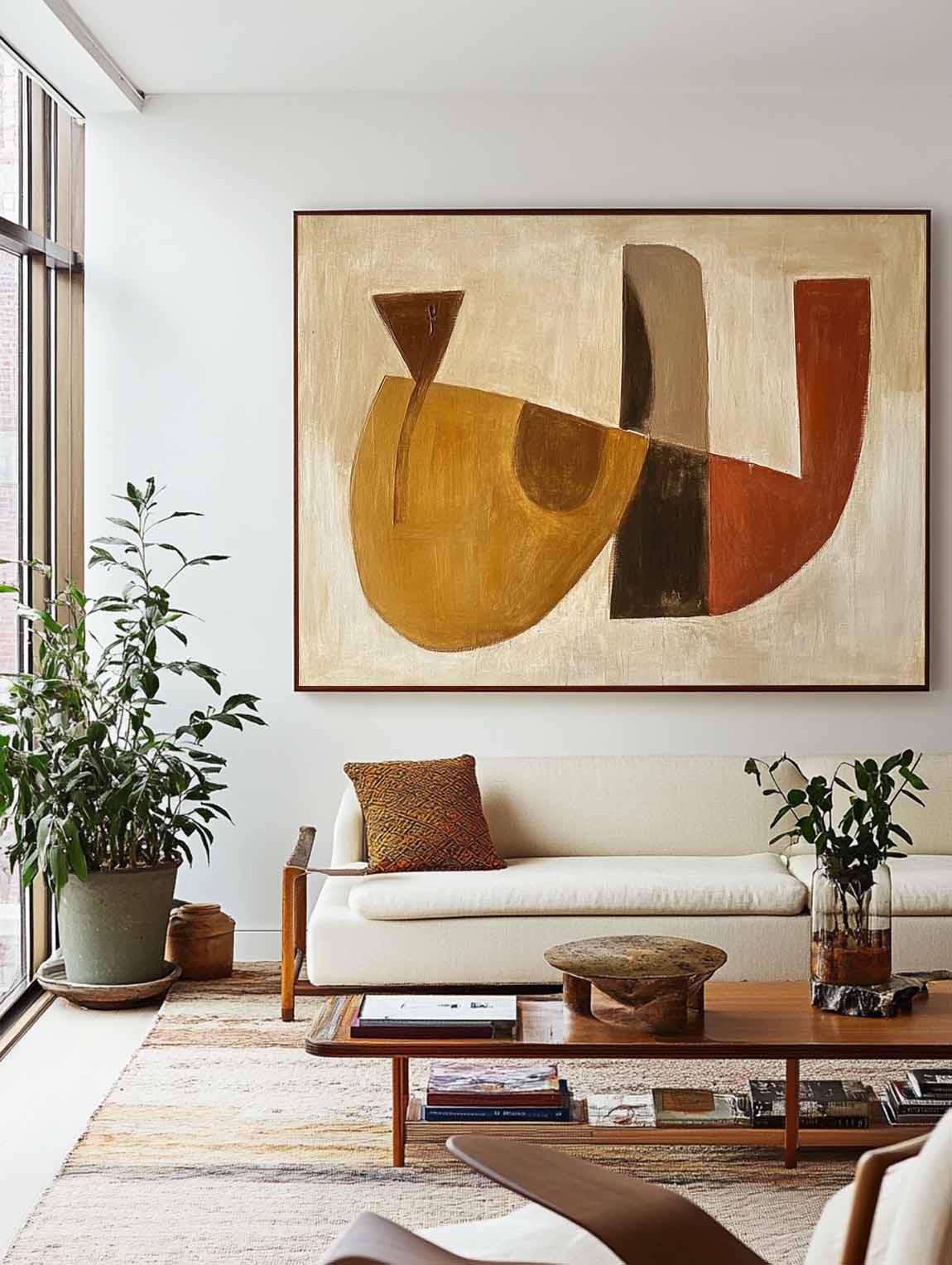 Modern Abstract Painting ABAH179 - Neutralighting