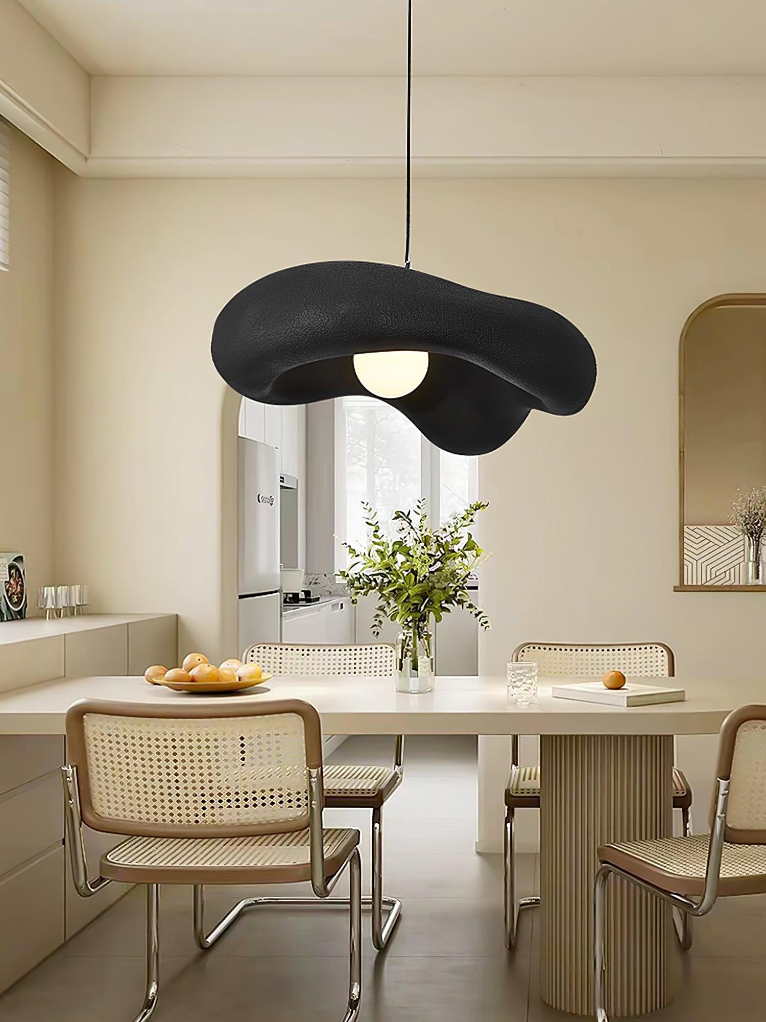 Pendant Lamp Resin in Organic Shape for Modern Interiors Natural - Neutralighting