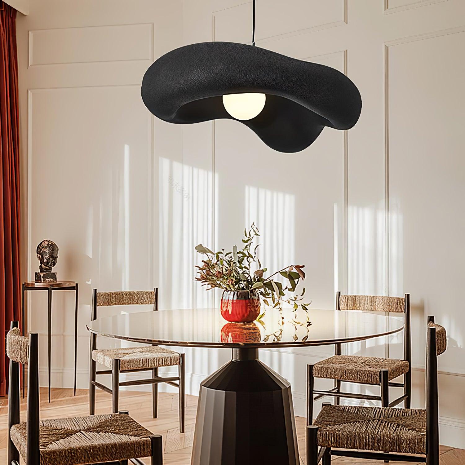 Pendant Lamp Resin in Organic Shape for Modern Interiors Natural - Neutralighting