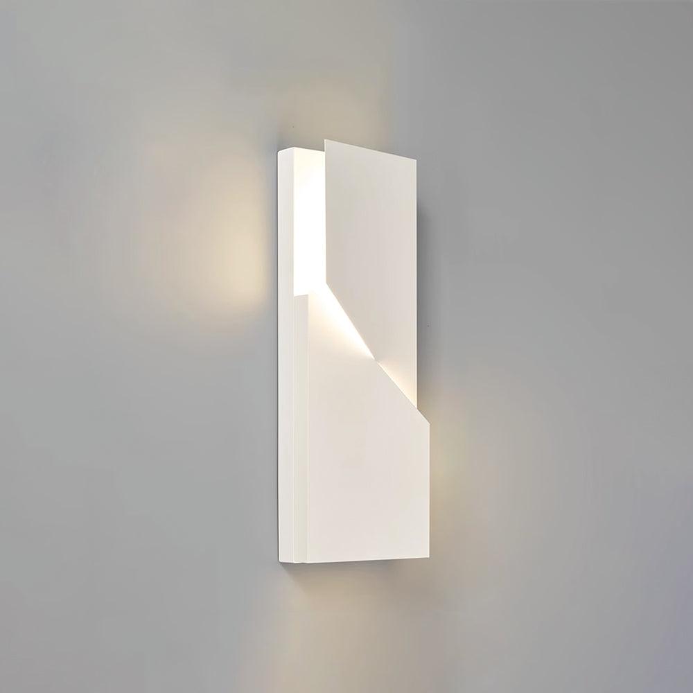 Wall Lamp 3D Geometric Panels Layered Light Art Remote Dimming Modern - Neutralighting