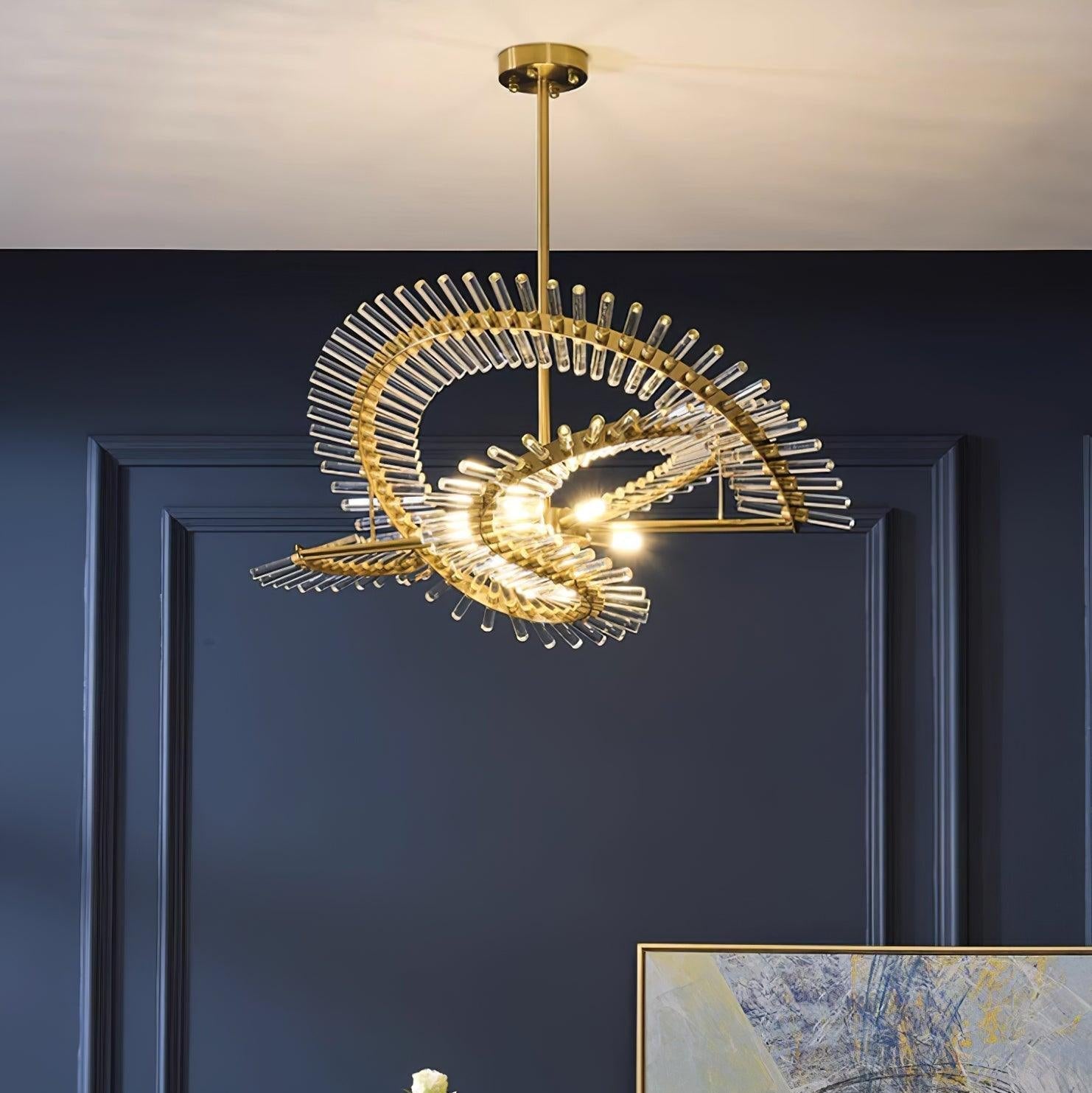 Amara Glass Chandelier - Neutralighting