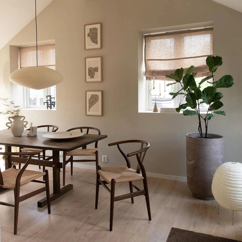 Sente Washi Paper Swag Pendant Light - Neutralighting