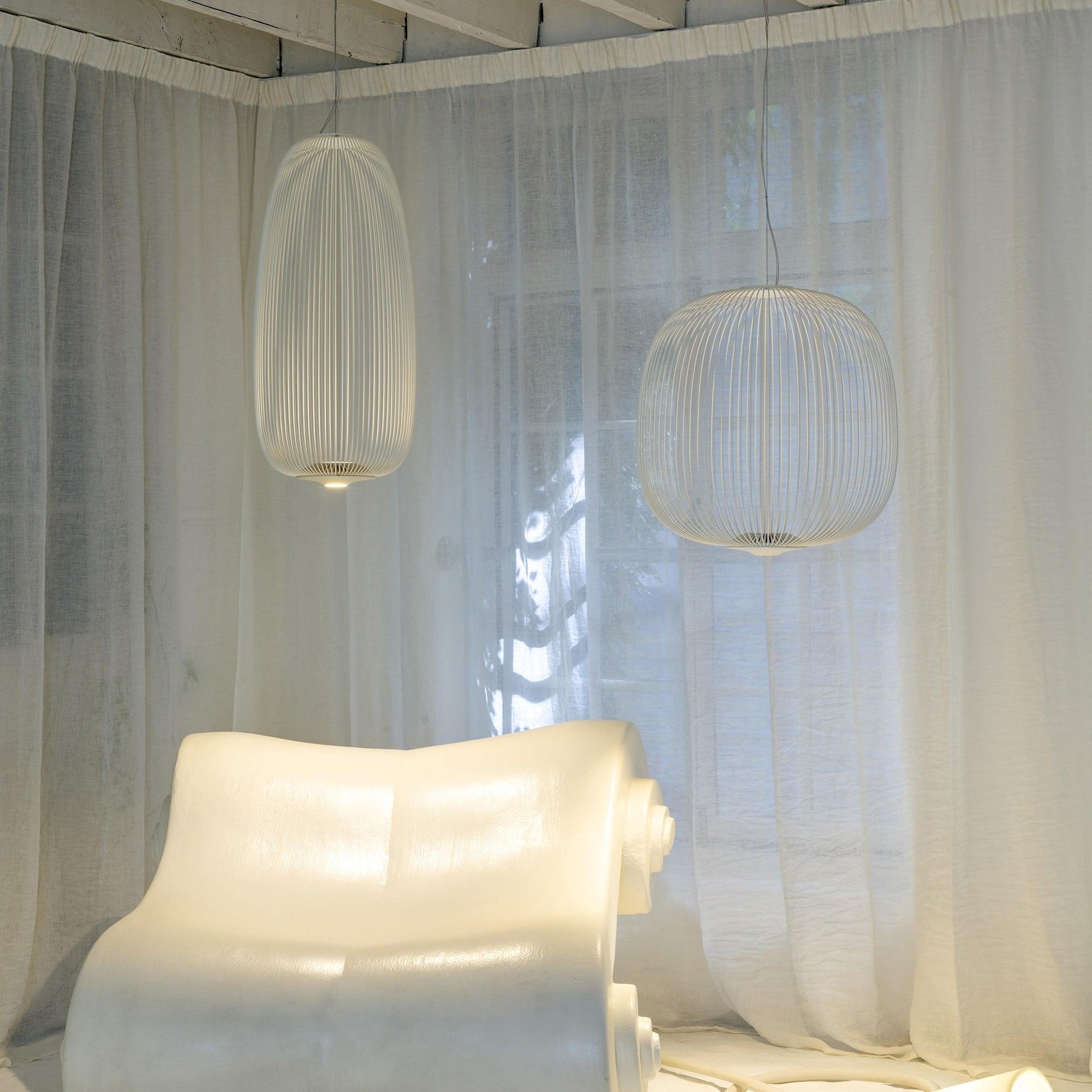 Aero Lightweight Spokes Cage Pendant Light - Neutralighting