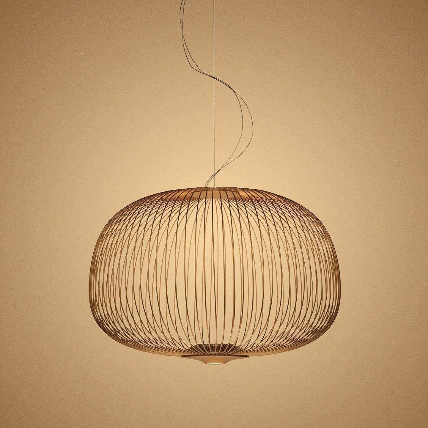 Aero Lightweight Spokes Cage Pendant Light - Neutralighting