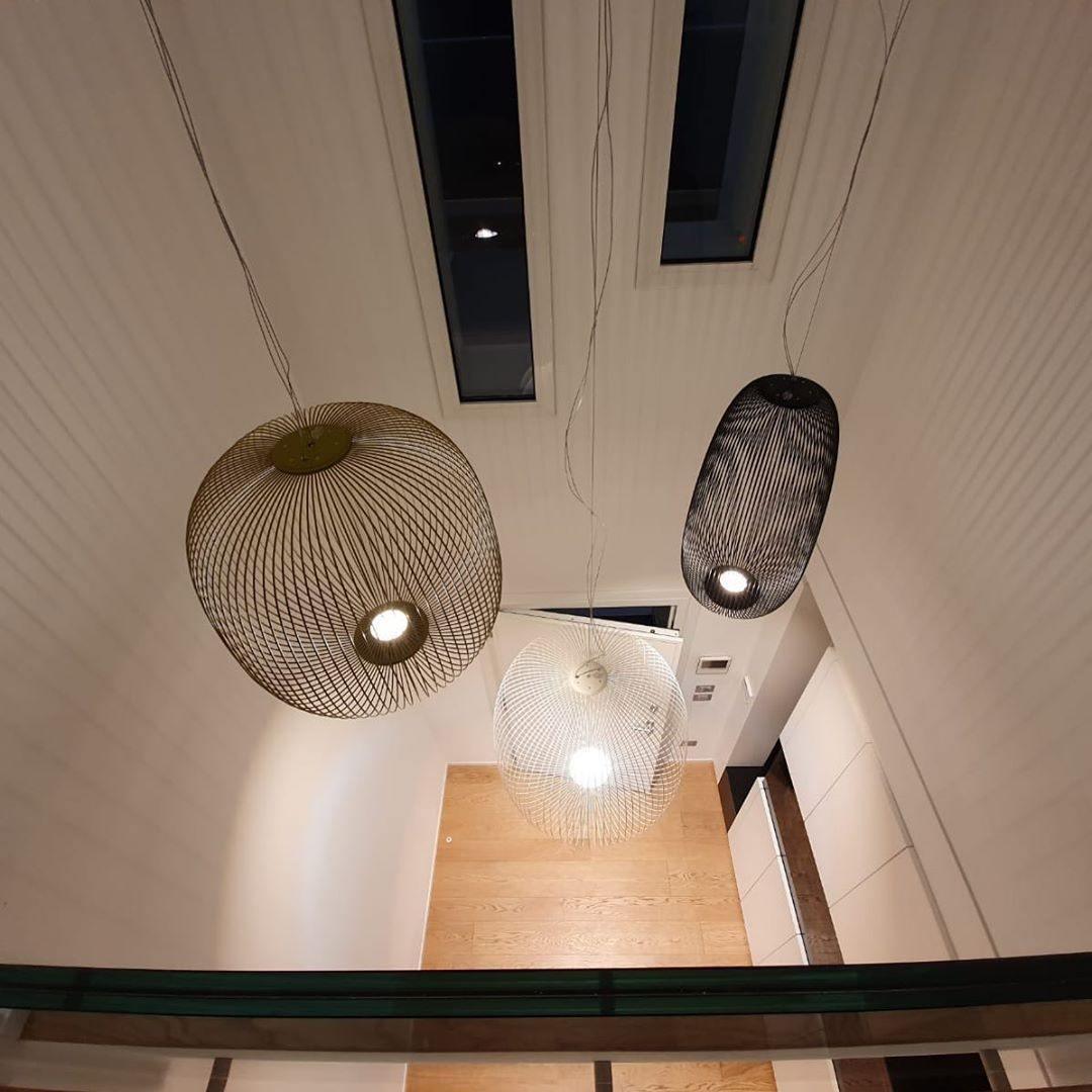 Aero Lightweight Spokes Cage Pendant Light - Neutralighting