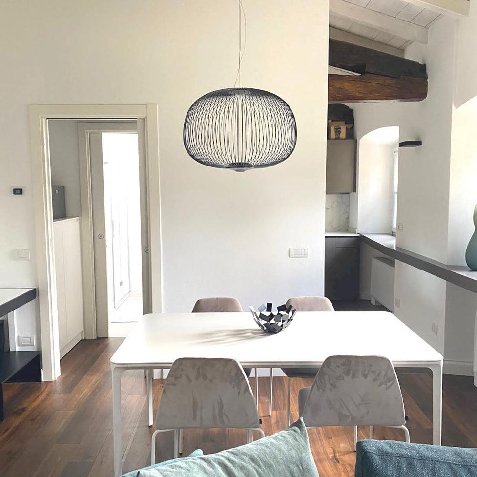 Aero Lightweight Spokes Cage Pendant Light - Neutralighting