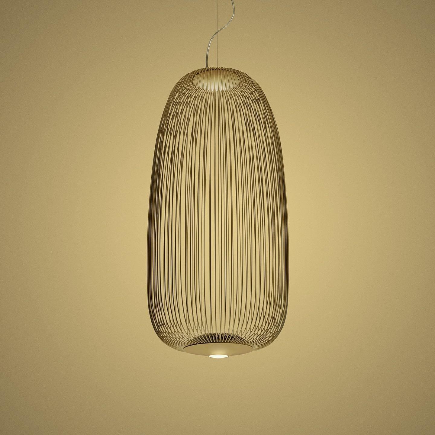 Aero Lightweight Spokes Cage Pendant Light - Neutralighting