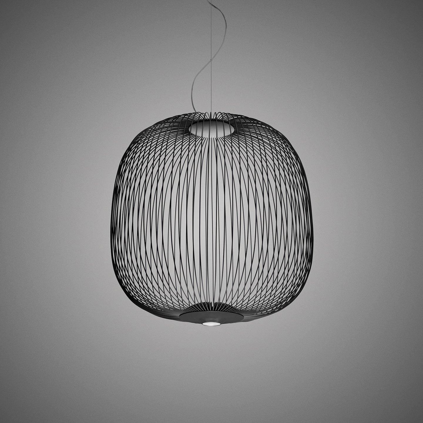 Aero Lightweight Spokes Cage Pendant Light - Neutralighting