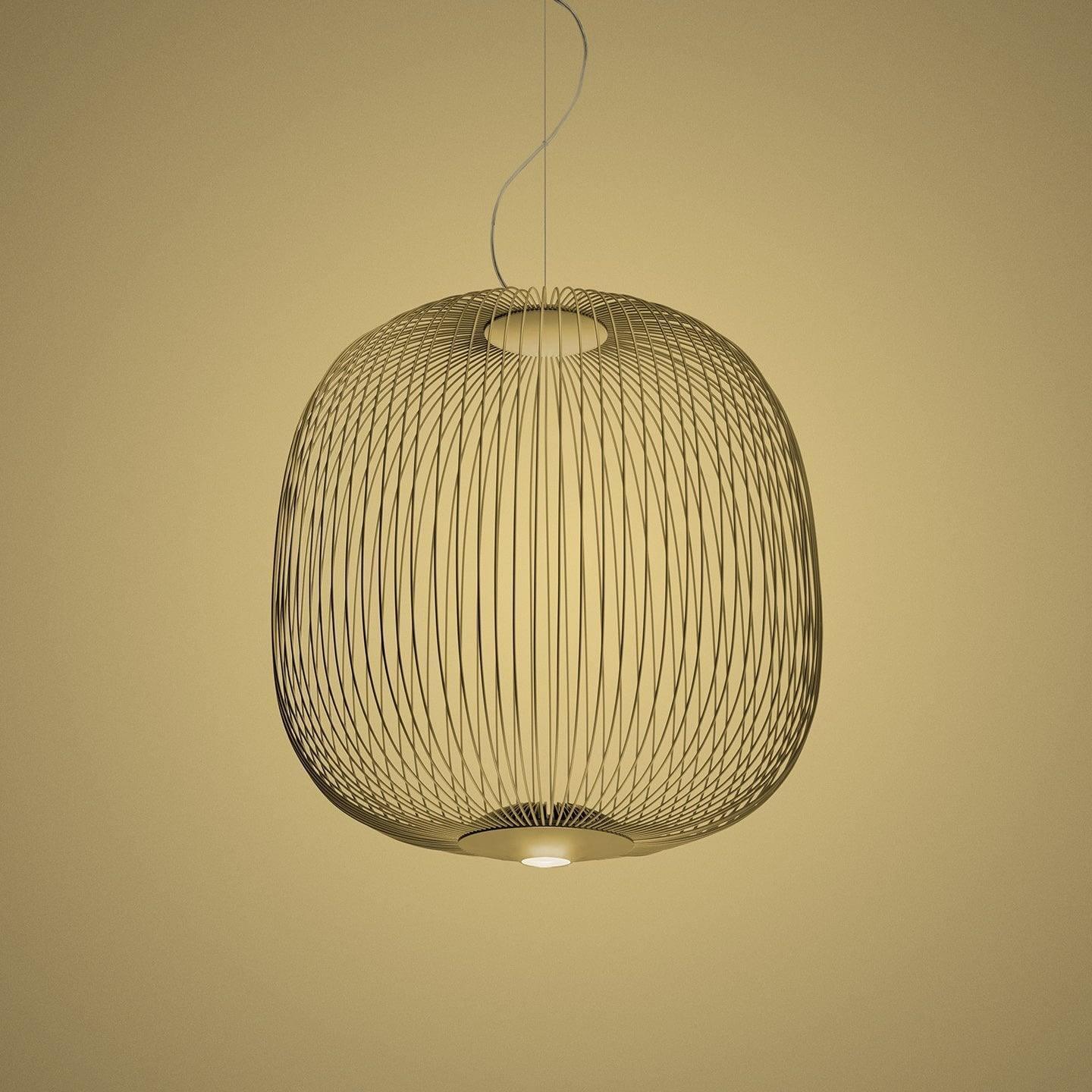 Aero Lightweight Spokes Cage Pendant Light - Neutralighting