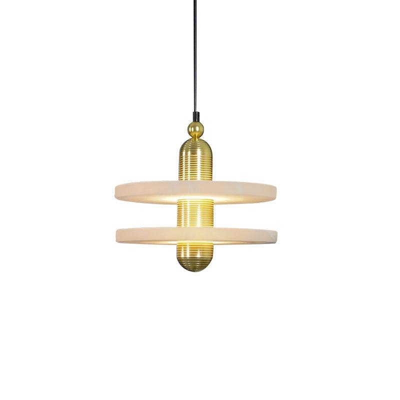Goose White Alabaster Copper Pendant Lamp - Neutralighting