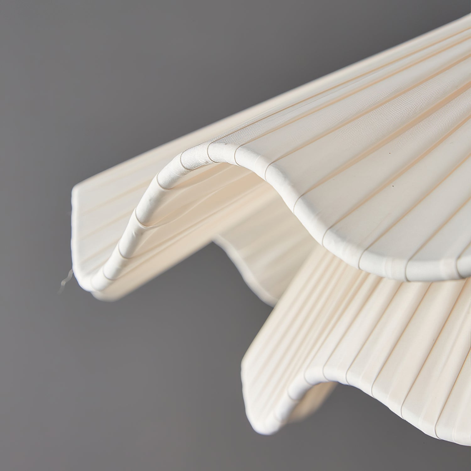 Calavie Wavy Pleated Pendant Light in Soft White - Neutralighting