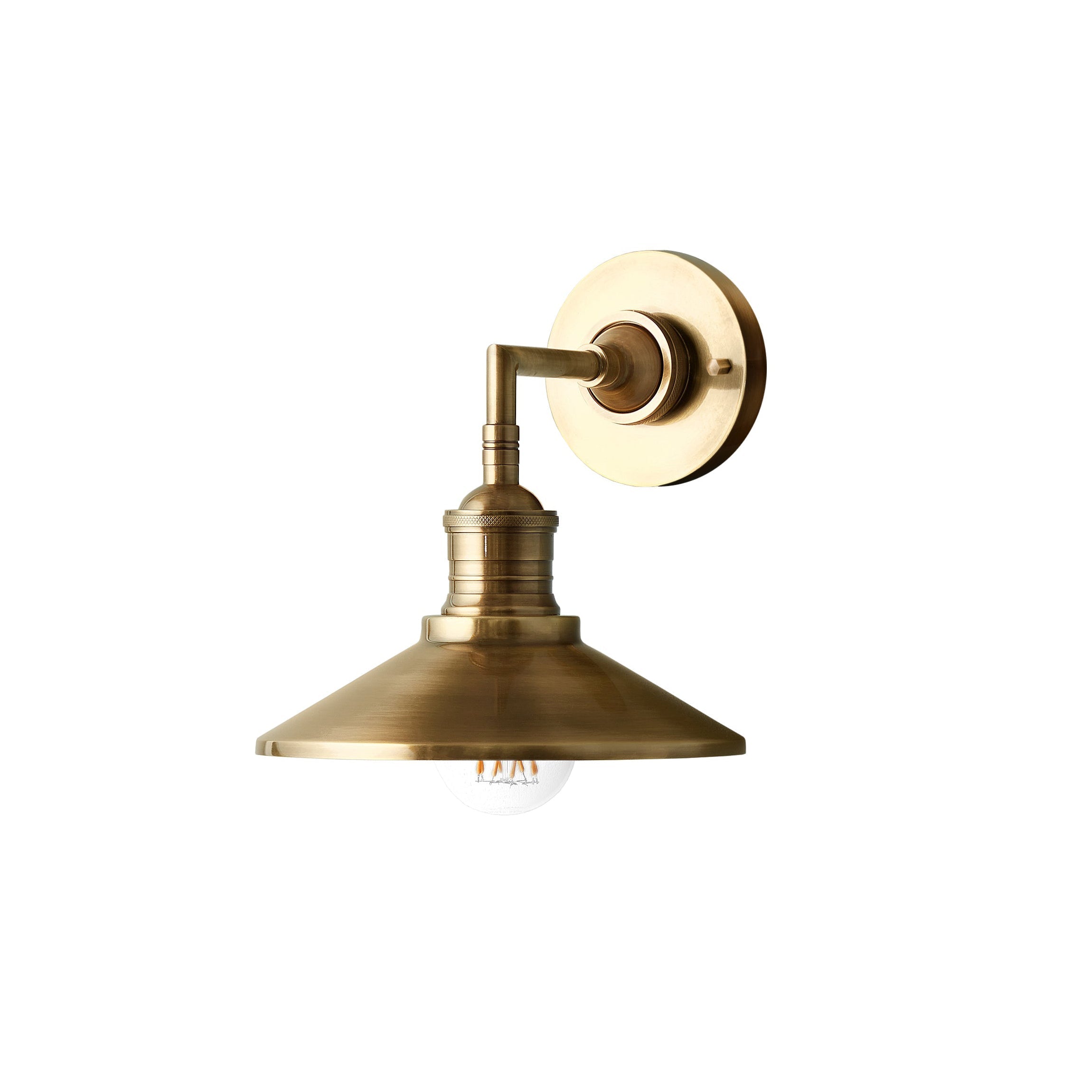 Isadora Brass Indoor Wall Lamp - Neutralighting