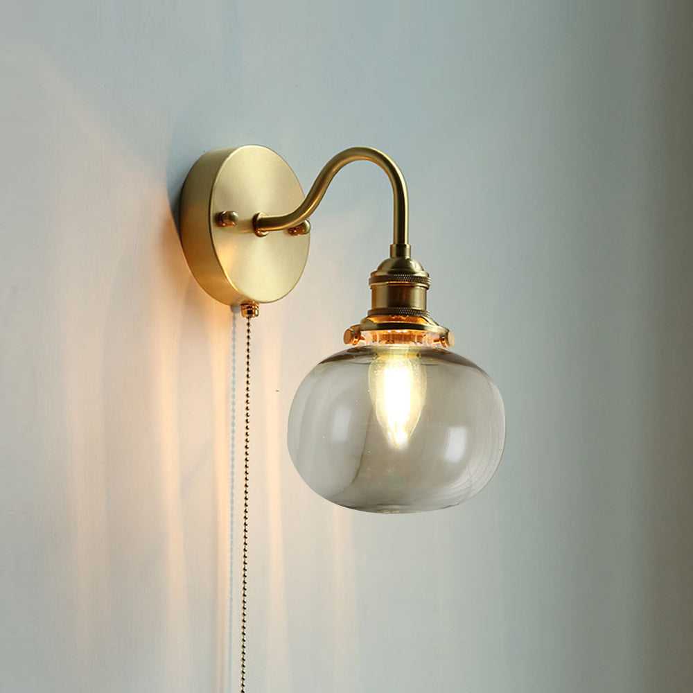 June Vintage Glass Wall Lamp - Neutralighting