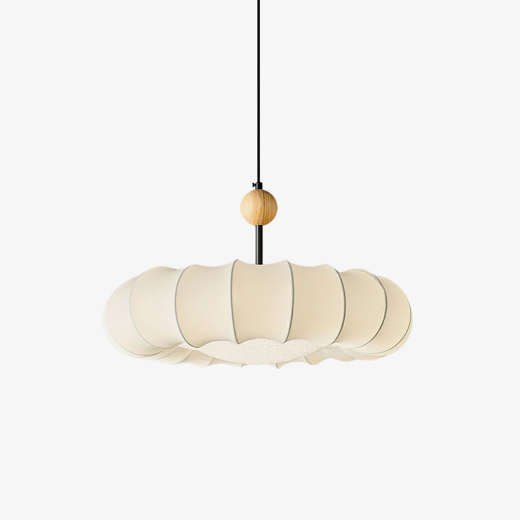 Reyna Veil Pendant Light Fabric - Neutralighting